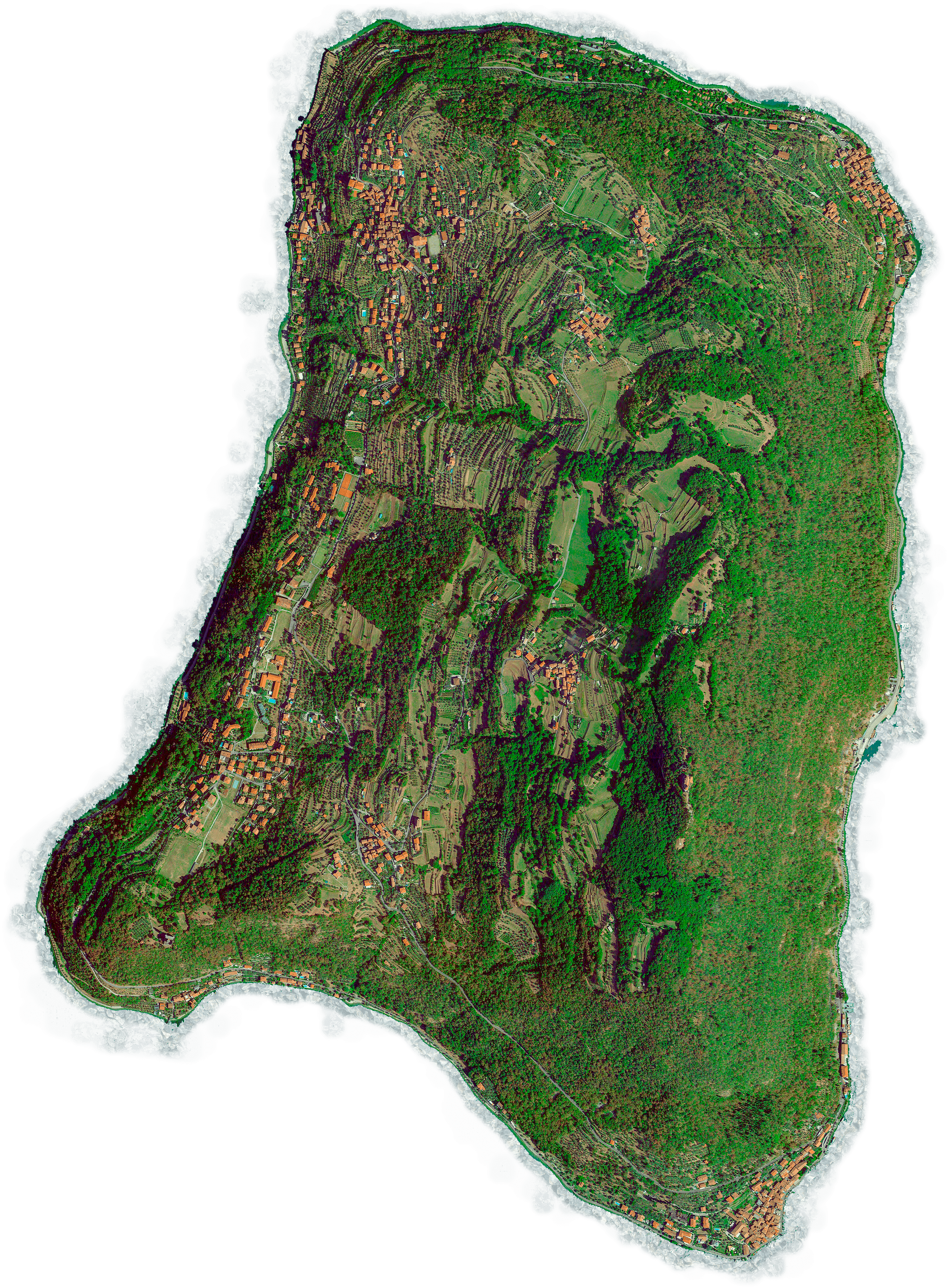 Monte Isola, mappa completa